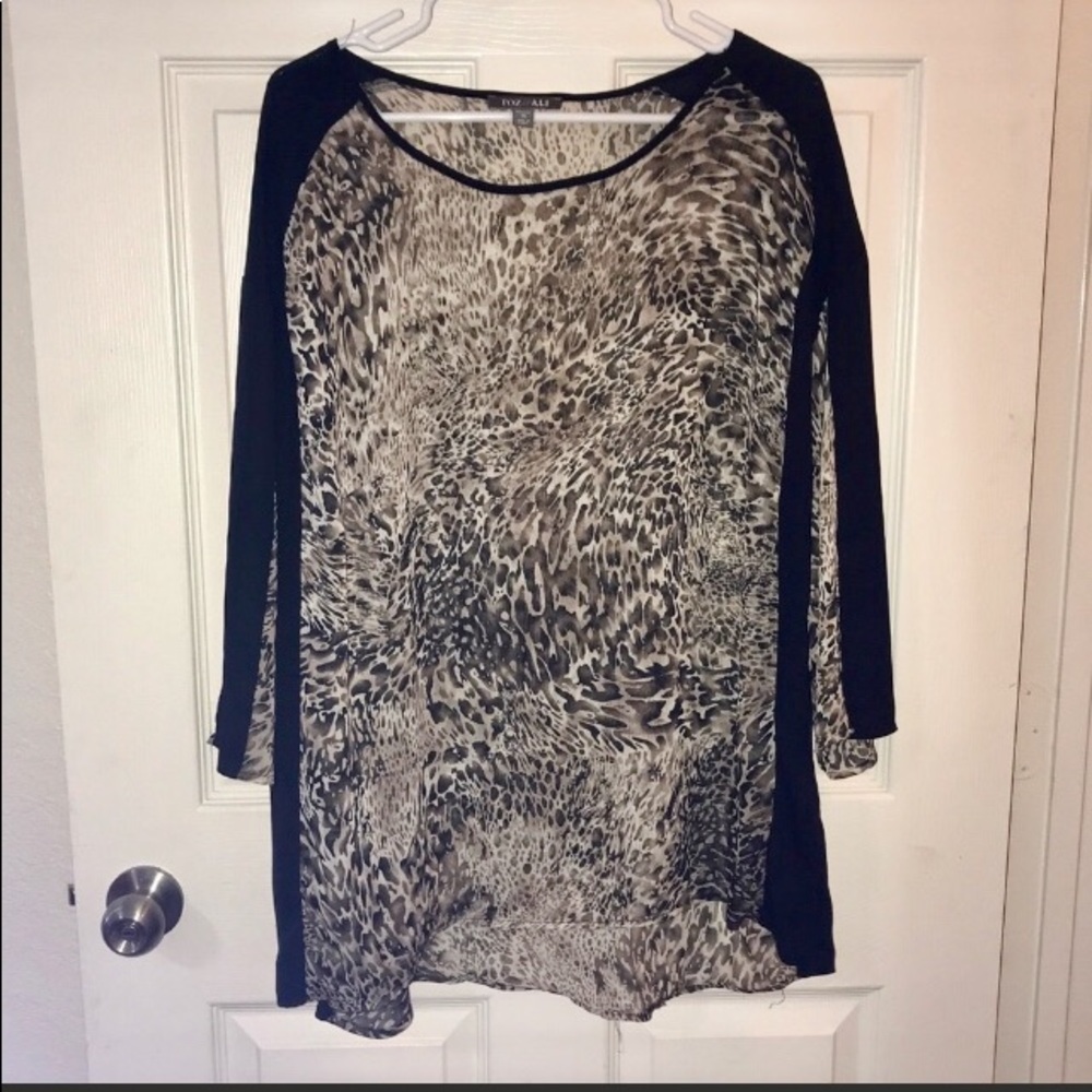 Sheer & Stunning Top 🐆